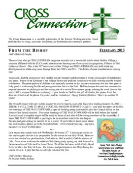 EWAID Cross Connection - February, 2013