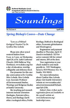 Soundings - April, 2010