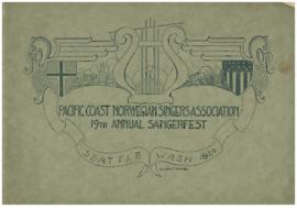1924 Sangerfest Program