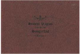1926 Sangerfest Program