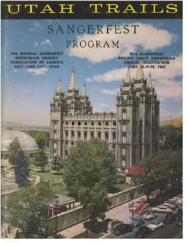 1962 Sangerfest Program