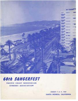 1969 Sangerfest Program