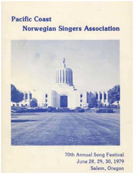 1979 Sangerfest Program