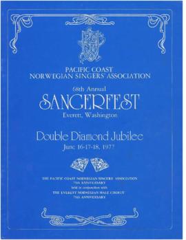 1977 Sangerfest Program