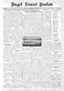 Puget Sound Posten- v.39 no.40 Oct 3, 1930