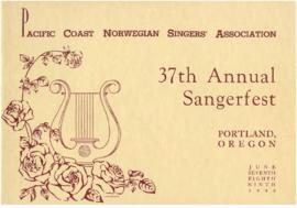 1946 Sangerfest Program