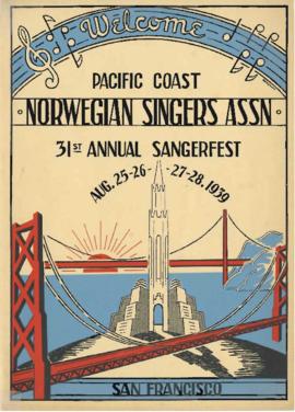 1939 Sangerfest Program
