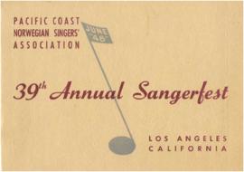 1948 Sangerfest Program