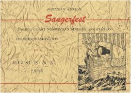 1949 Sangerfest Program