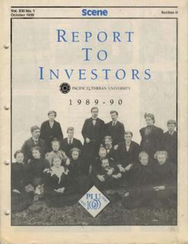 October 1990 Report to Investors