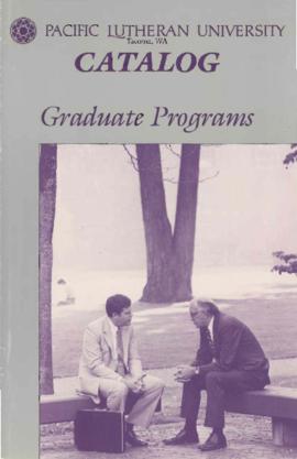 1986-1987; 1987-1988 Graduate Catalog