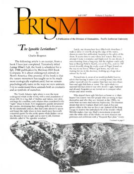 Prism, Fall 1987