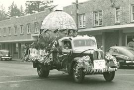 Homecoming parade in Parkland, 1948