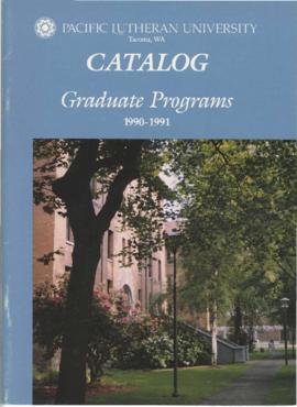 1990-1991 Graduate Catalog