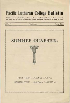 1931 Summer Catalog