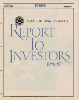 October 1987 Report to Investors
