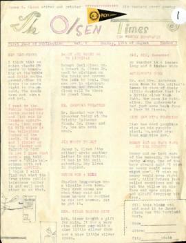 The Olsen Times, 1951-1953