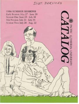 1986 Summer Catalog