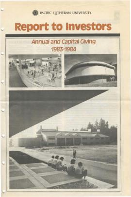 1983-1984 Report to Investors