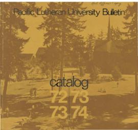 1972-1973; 1973-1974 Catalog