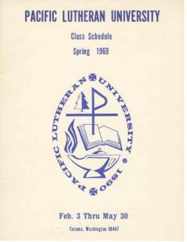 1969 Spring Class Schedule